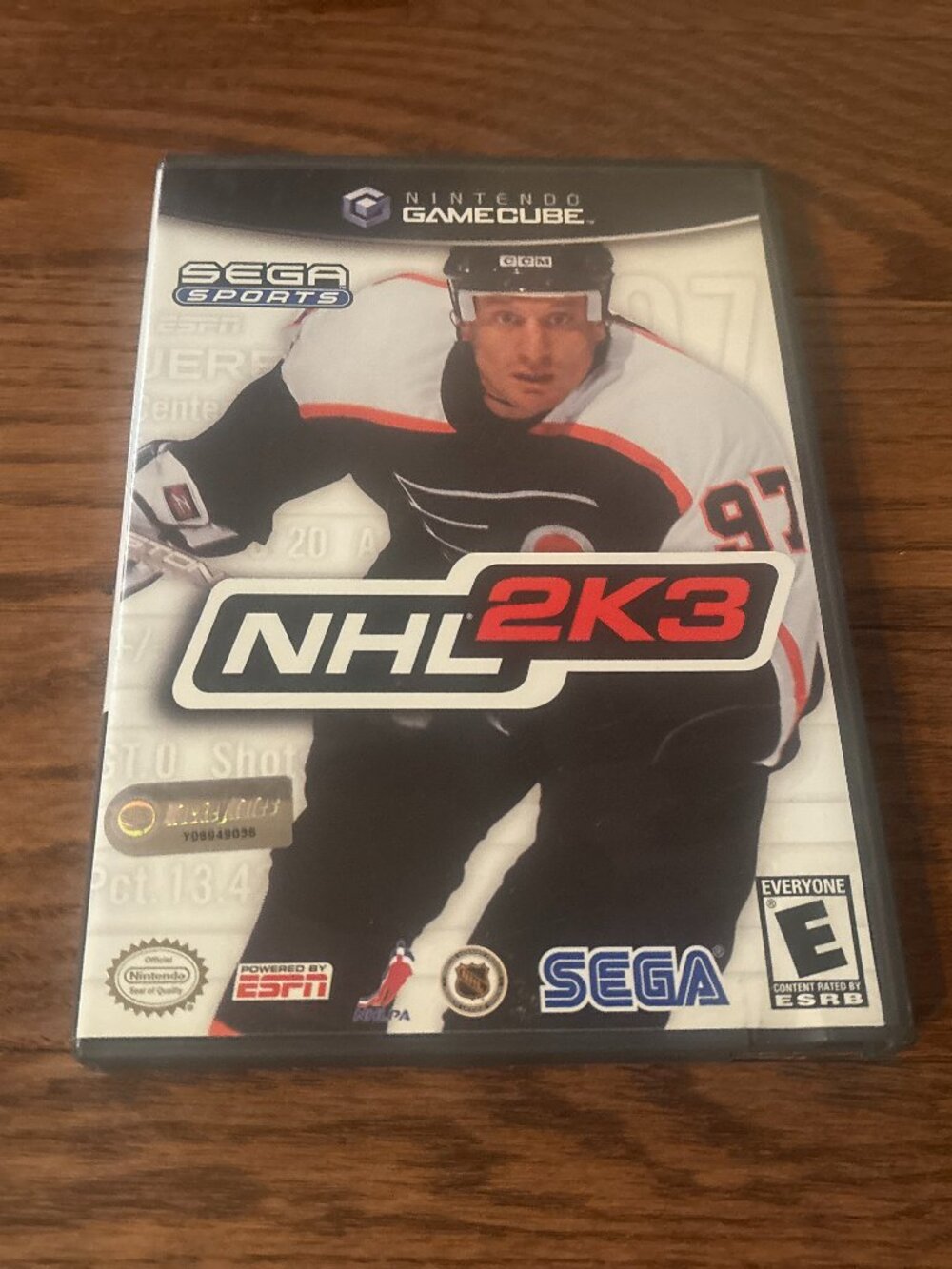 NHL 2K3 (Nintendo GameCube, 2002) Includes Manual & Registration Card